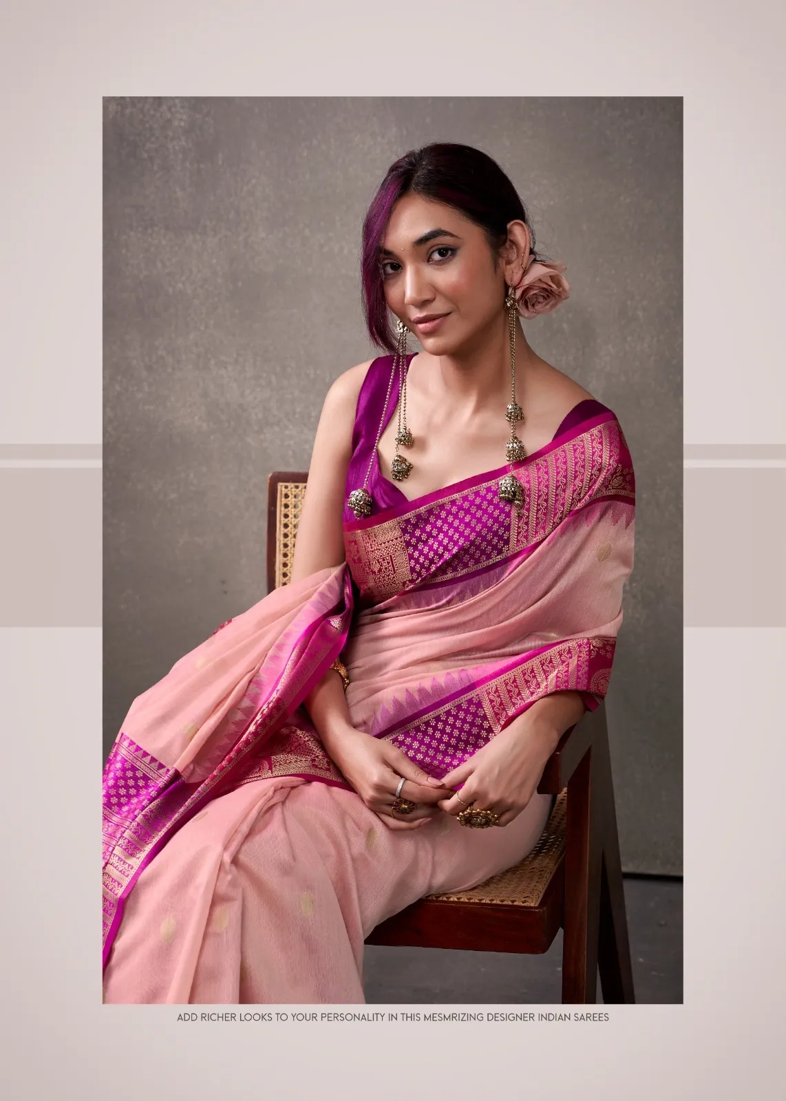 Tuti Fruti Silk Premium Saree - Image 9 in Surat